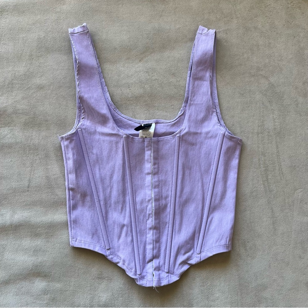 Y2K 2000s corset top